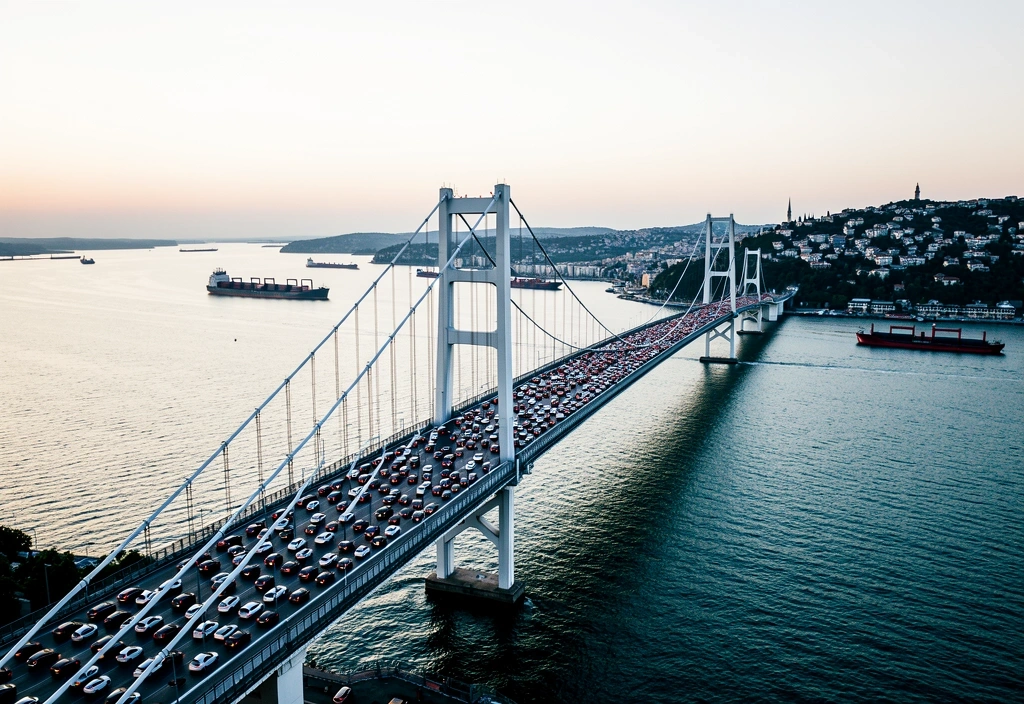 Logistics hub visualization